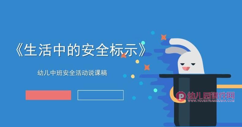 中班安全课件PPT《生活中的安全标示》PPT课件图片