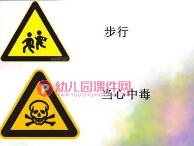 中班安全课件PPT《安全标志的奥秘》PPT课件图片