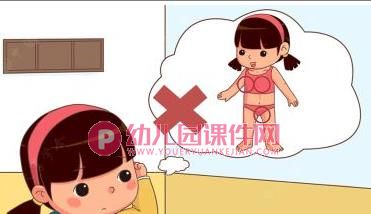 中班健康活动课件PPT《不能碰的身体部位》PPT课件图片
