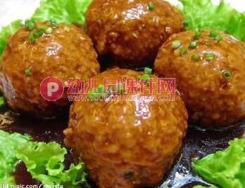 中班健康活动课件PPT《美味的肉》PPT课件图片