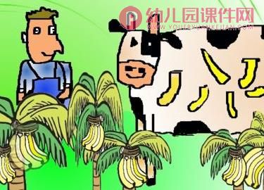 中班健康教育故事课件PPT《爱吃水果的牛》PPT课件图片