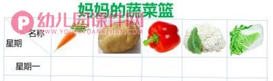 中班健康课件PPT《妈妈的蔬菜篮》PPT课件图片