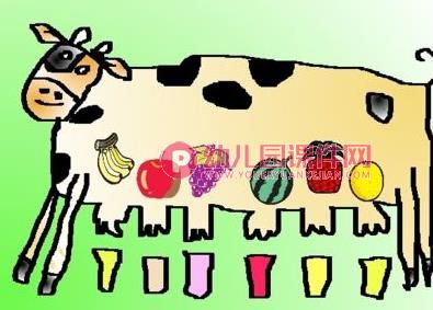 中班健康教育故事课件PPT《爱吃水果的牛》PPT课件图片
