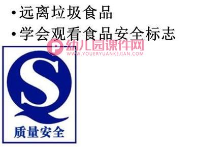 中班健康活动课件PPT《食品安全》PPT课件图片