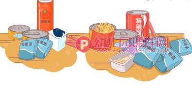 中班健康课件PPT《垃圾食品我不吃》PPT课件图片