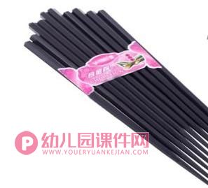 中班科学课件PPT《直直的筷子》PPT课件图片