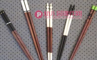 中班科学课件PPT《直直的筷子》PPT课件图片