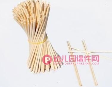 中班科学课件PPT《直直的筷子》PPT课件图片