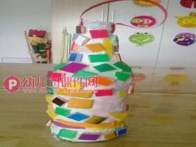 中班手工课件PPT《瓶子宝宝的时装秀》PPT课件图片