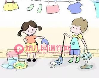 中班美术课件PPT《家务小助手》PPT课件图片