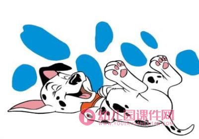 中班美术课件PPT《可爱的斑点狗》PPT课件图片