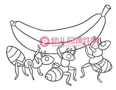 中班美术课件PPT《小蚂蚁》PPT课件图片