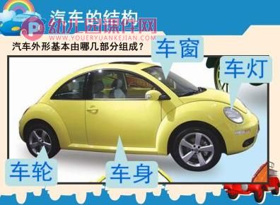 中班美术课件PPT《画汽车》PPT课件图片