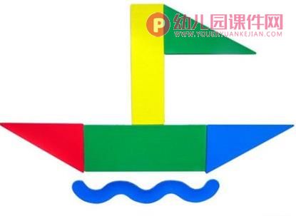 中班手工活动课件PPT《几何图形拼贴画》PPT课件图片