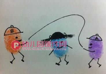中班美术课件PPT《有趣的指纹画》PPT课件图片