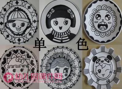 中班美术活动课件PPT《纸盘画》PPT课件图片
