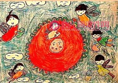 中班美术课件PPT《太阳娃娃的故事》PPT课件图片