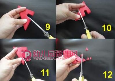 中班美术课件PPT《红窗花》PPT课件图片