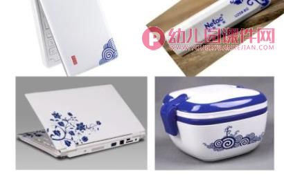 中班美术课件PPT《青花瓷盘》PPT课件图片