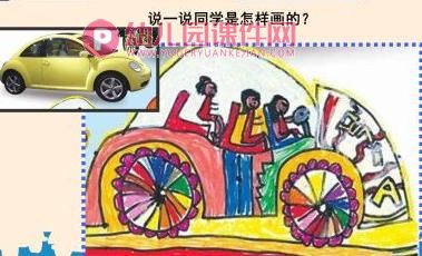 中班美术课件PPT《画汽车》PPT课件图片