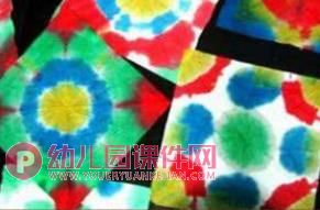 中班艺术课件PPT《多彩的纸巾》PPT课件图片