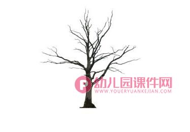 中班美术课件PPT《长长的街树》PPT课件图片