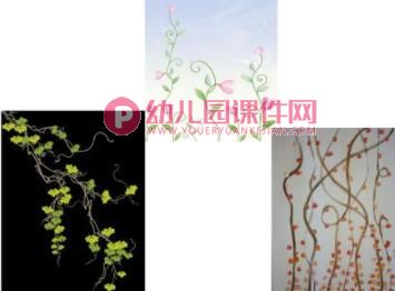中班美术课件PPT《跳舞的藤蔓》PPT课件图片
