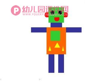 中班美术课件PPT《图形拼画》PPT课件图片