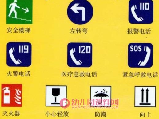 中班美术课件PPT《我设计的标志》PPT课件图片