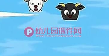 中班社会活动课件PPT《小羊过桥》PPT课件图片