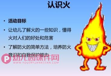 中班社会活动课件PPT《认识火》PPT课件图片