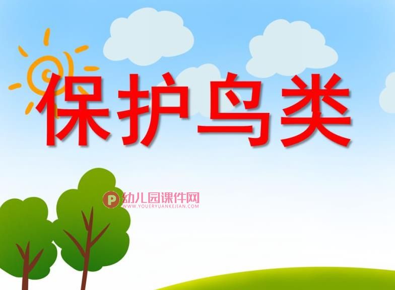 中班社会活动课件PPT《保护鸟类》PPT课件图片