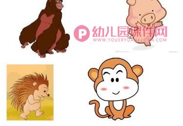 中班社会课件PPT《动物吃水果》PPT课件图片
