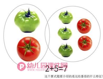 中班数学课件PPT《番茄算式图》PPT课件图片