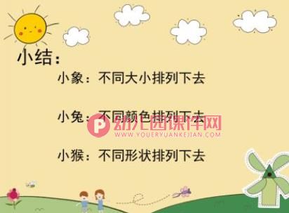 中班数学课件PPT《有趣的排序小熊请客》PPT课件图片