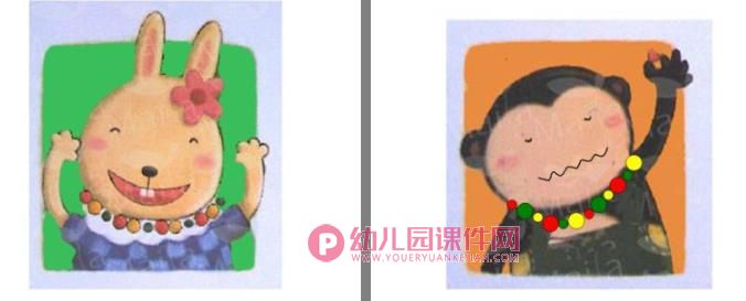 中班数学课件PPT《小刺猬的项链》PPT课件图片