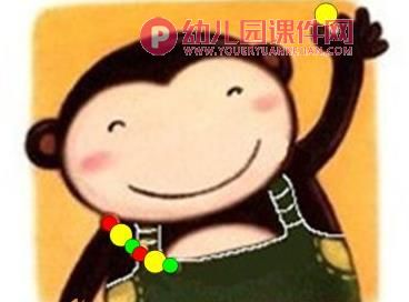 中班数学活动课件PPT《小刺猬的项链》PPT课件图片