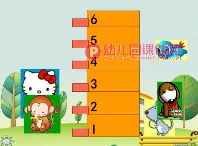 中班数学课件PPT《认识6以内的序数》PPT课件图片