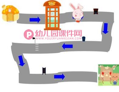 中班数学课件PPT《小兔做客》PPT课件图片