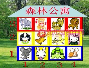 中班序数课件PPT《森林公寓》PPT课件图片