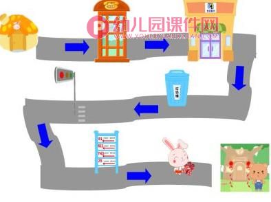 中班数学课件PPT《小兔做客》PPT课件图片
