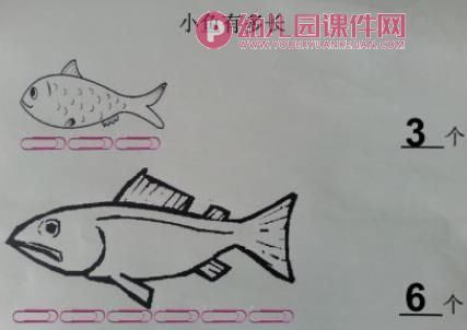 中班数学课件PPT《测量小鱼》PPT课件图片