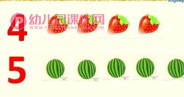中班数学课件PPT《比较4和5两数的关系》PPT课件图片