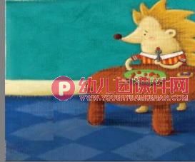 中班数学课件PPT《小刺猬的项链》PPT课件图片