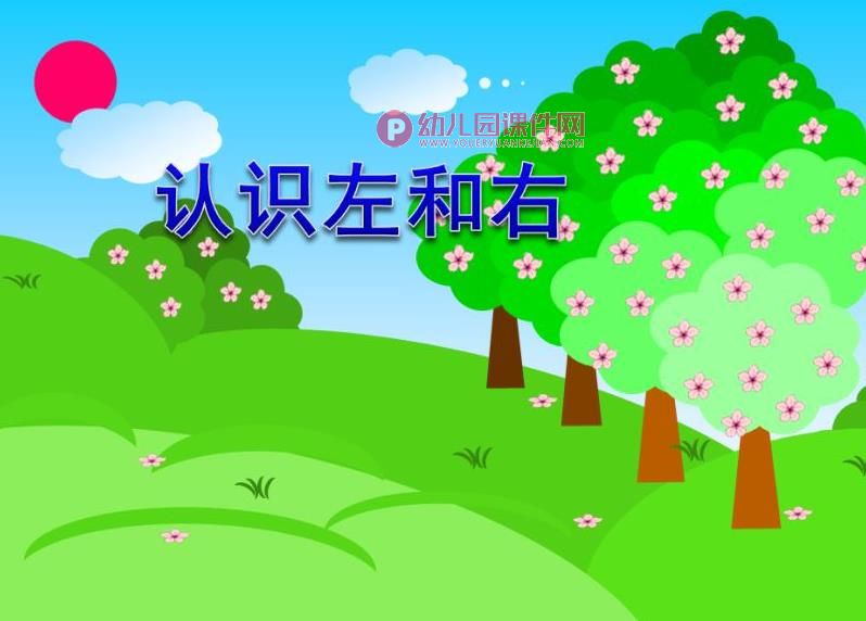 中班数学课件PPT《认识左和右》PPT课件图片