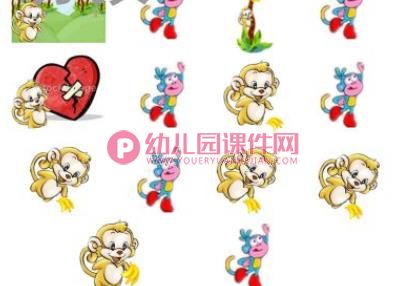 中班音乐课件PPT《小猴摘香蕉》PPT课件图片