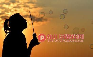 中班音乐课件PPT《吹泡泡》PPT课件音频图片