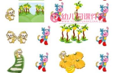 中班音乐课件PPT《小猴摘香蕉》PPT课件图片