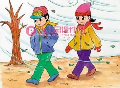 中班音乐课件PPT《给小桃树穿件新棉袄》PPT课件音频图片