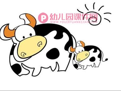 中班音乐课件PPT《可爱的小牛》PPT课件图片